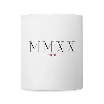 Roman Numeral Year of Birth Made in 2020 - Mug - white - Front