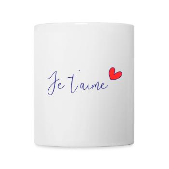 HERZ. PAAR. ICH HABE GERADE GEHEIRATET. Junggesellinnenabschied. VALENTINSTAG. - Tasse - Weiß - Vorne