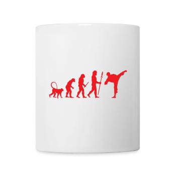 Entwicklung von Karate - Tasse - Weiß - Vorne