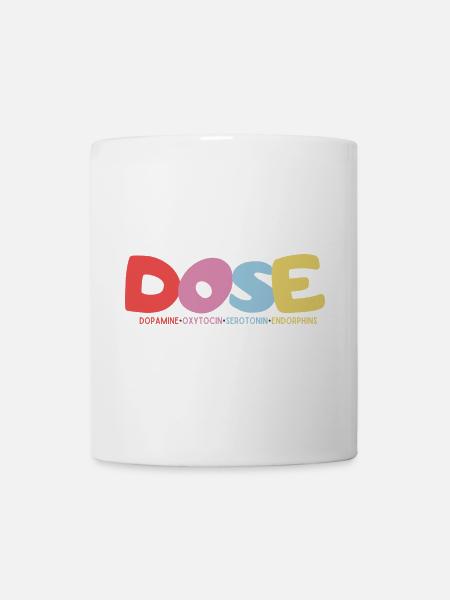 DOSE-Dopamine•Ocytocine•Sérotonine•Endorphines - Mug blanc - blanc