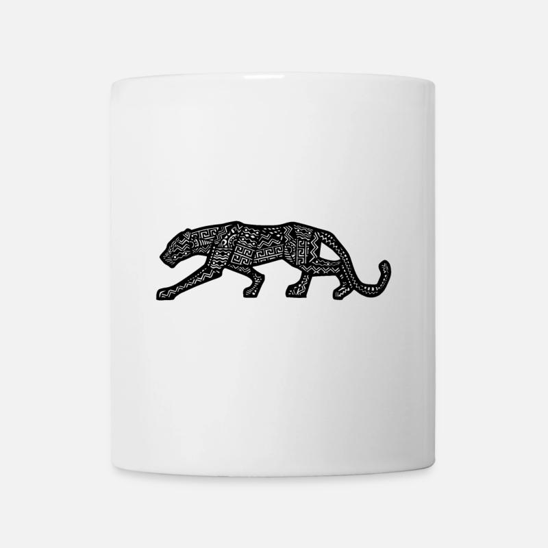 Panther Inca Design - Tasse - Weiß
