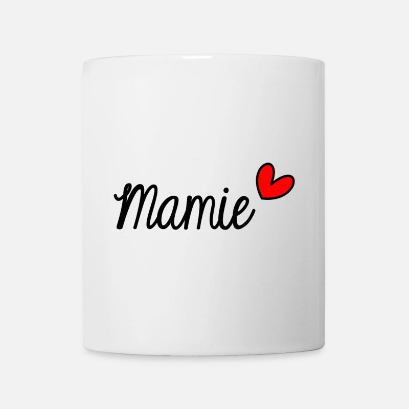 MAMIE. GRAND-MERE - Mug blanc - blanc