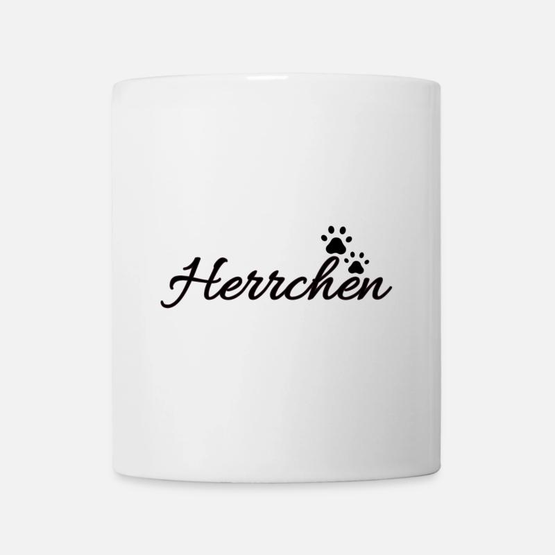 Herrchen von einem Hund | Hundepfote - Tasse - Weiß