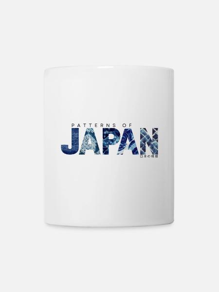 Patterns of Japan - Japanische Muster - Tradition - Tasse - Weiß