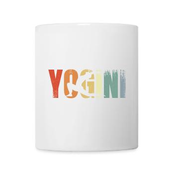 Yogini Vintage Look - Mug - white - Front