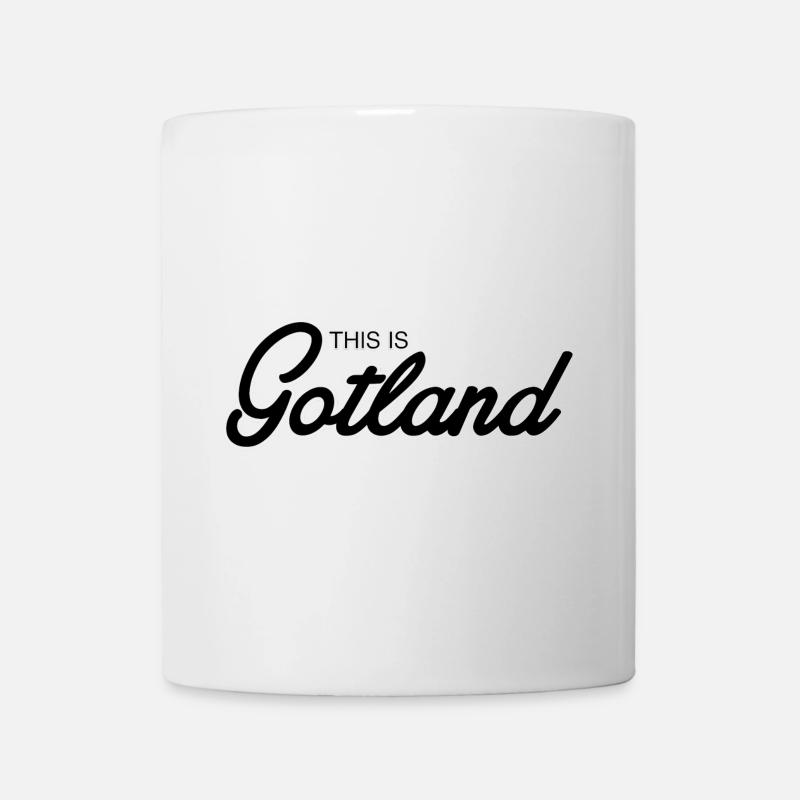 Das ist Gotland - Tasse - Weiß