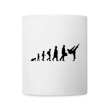 Entwicklung eines Karateka - Tasse - Weiß - Vorne