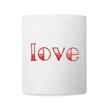 LOVE. COUPLE. JUST MARRIED. EVJF. SAINT VALENTIN. - Mug blanc - blanc - Devant