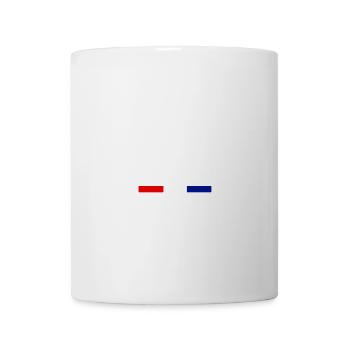 Sieg – Typografie mit Akzent - Tasse - Weiß - Vorne