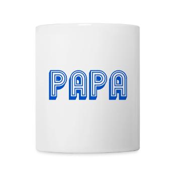FROHER VATERTAG. PAPA. VATERTAG - Tasse - Weiß - Vorne