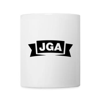 Emblème / Logo de l’enterrement de vie de garçon - Mug blanc - blanc - Devant