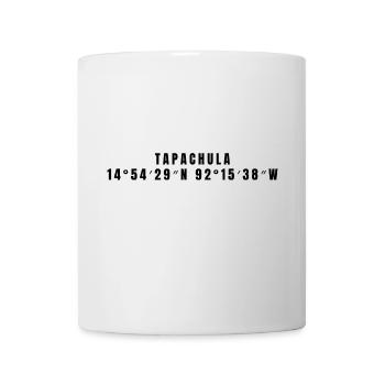 Tapachula Mexiko Koordinaten - Tasse - Weiß - Vorne