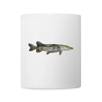 Brochet - Mug blanc - blanc - Devant