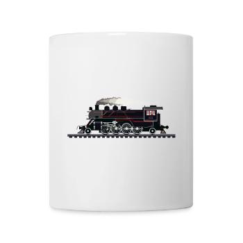 Graphique ferroviaire - Mug blanc - blanc - Devant