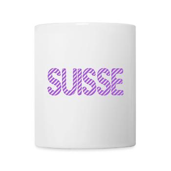 SCHWEIZ. LAND. GENF. SCHWEIZ. HUMOR. LAND - Tasse - Weiß - Vorne
