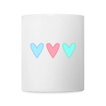 HEART. THANK YOU. MISTRESS. MASTER. THANK YOU MISTRESS. - Mug - white - Front