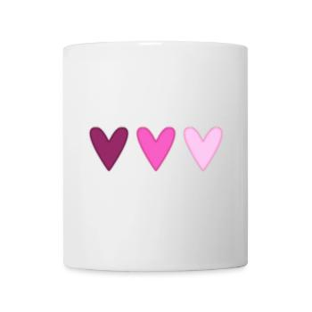 HEART. THANK YOU. MISTRESS. MASTER. THANK YOU MISTRESS. - Mug - white - Front