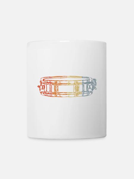 Marschtrommel - Tasse - Weiß