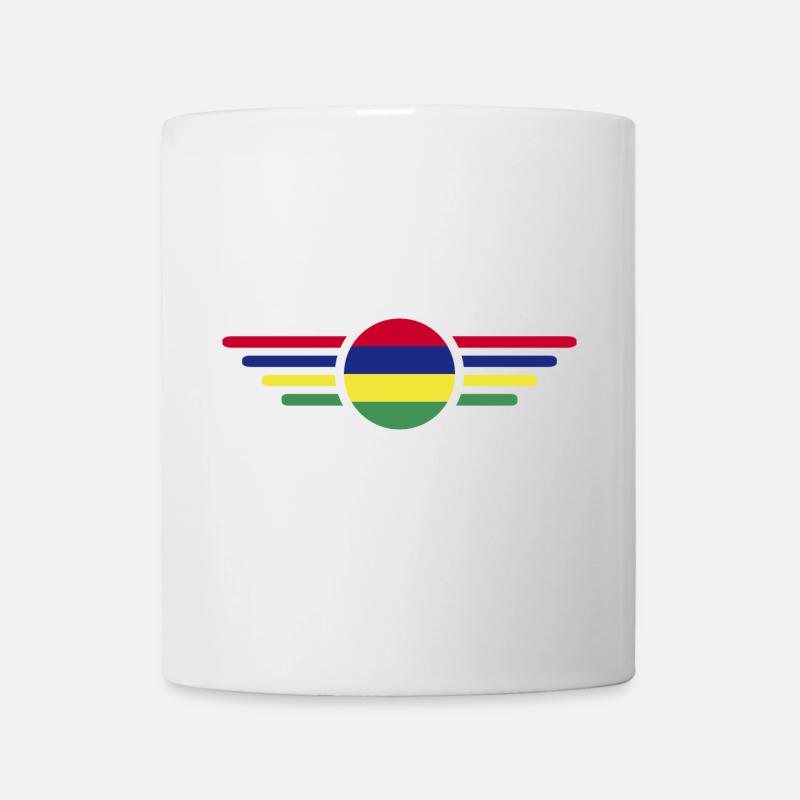 I Love Mauritius, Elegance Style Design T-Shirt - Mug - white