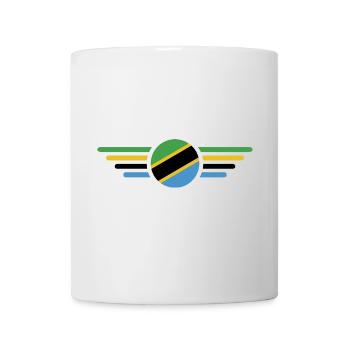 Ich liebe Tansania, Eleganz Stil Design T-Shirt - Tasse - Weiß - Vorne