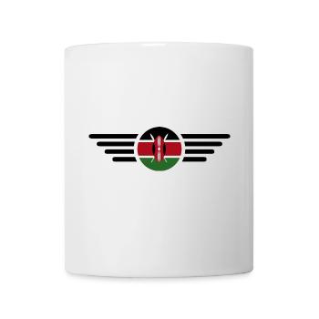 I Love Kenya, Elegance Style Design T-Shirt - Mug - white - Front
