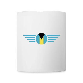 Ich liebe Bahamas, Eleganz Stil Design T-Shirt - Tasse - Weiß - Vorne