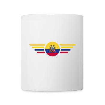 Ich liebe Ecuador Design T-Shirt - Tasse - Weiß - Vorne