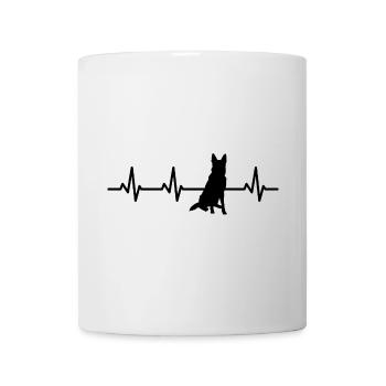 German Shepherd Heart Palpitations - Mug - white - Front