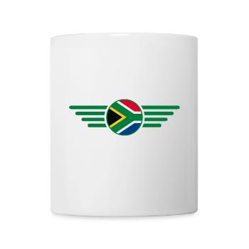 J’aime l’Afrique du Sud, T-Shirt Design Style Élégance - Mug blanc - blanc - Devant