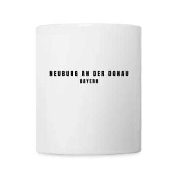 Neuburg an der Donau Bayern - Tasse - Weiß - Vorne