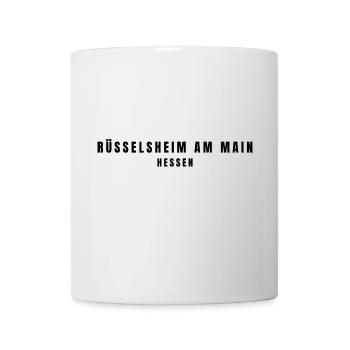 Rüsselsheim am Main Hessen - Tasse - Weiß - Vorne