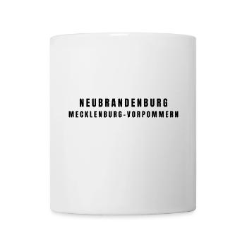 Neubrandenburg Mecklembourg-Poméranie occidentale - Mug blanc - blanc - Devant