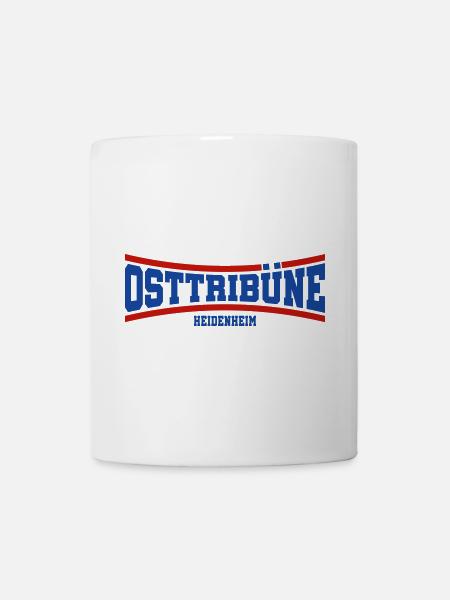 Osttribüne Heidenheim | Farben änderbar - Tasse - Weiß