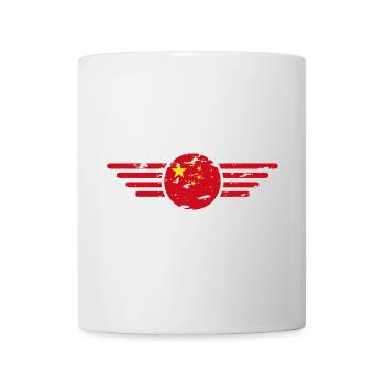 J’aime la Chine, T-shirt design de style élégance - Mug blanc - blanc - Devant