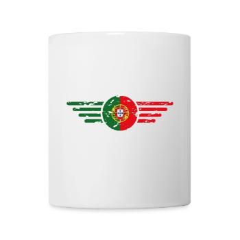 J’aime le Portugal, T-shirt design de style élégance - Mug blanc - blanc - Devant