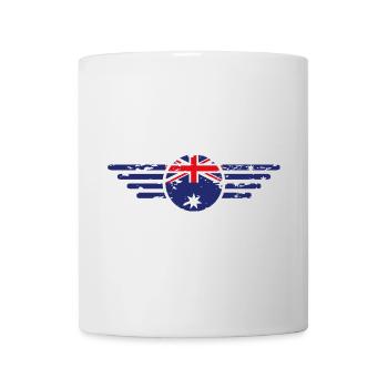 I Love Australia, Elegance Style Design T-Shirt - Mug - white - Front