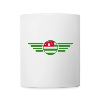 J’aime l’Abkhazie, T-shirt design de style élégance - Mug blanc - blanc - Devant