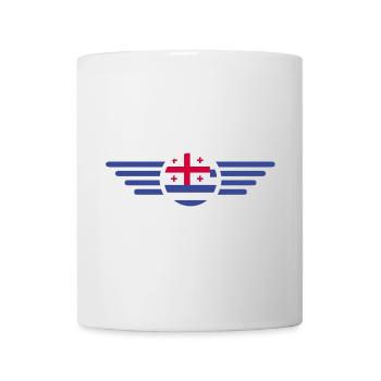 J’aime l’Adjara, T-shirt design de style élégance - Mug blanc - blanc - Devant