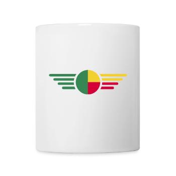 I Love Benin, Elegance Style Design T-Shirt - Mug - white - Front