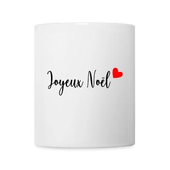 WEIHNACHTEN. FROHE WEIHNACHTEN. FROHE WEIHNACHTEN. WEIHNACHTSMANN - Tasse - Weiß - Vorne