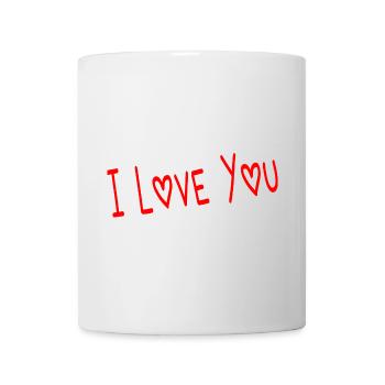 HERZ. WEIHNACHTEN. PAAR. VALENTINSTAG. GERADE VERHEIRATET. - Tasse - Weiß - Vorne
