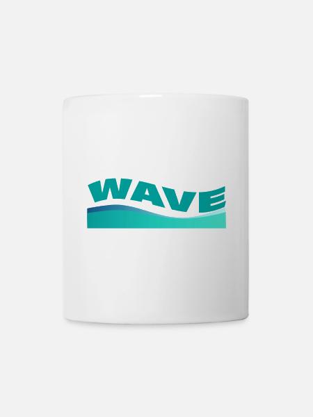 WAVE - Tasse - Weiß
