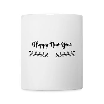 HAPPY NEW YEAR. NEW YEAR'S EVE. NEW YEAR - Mug - white - Front
