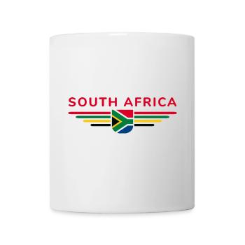 J’aime l’Afrique du Sud tenue T-Shirt Design Cadeau - Mug blanc - blanc - Devant