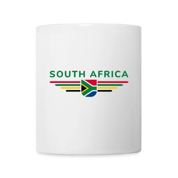 J’aime l’Afrique du Sud tenue T-Shirt Design Cadeau - Mug blanc - blanc - Devant