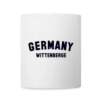 WITTENBERGE Germany - Tasse - Weiß - Vorne