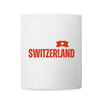 Made in Switzerland, Schweizer Stolz - Tasse - Weiß - Vorne