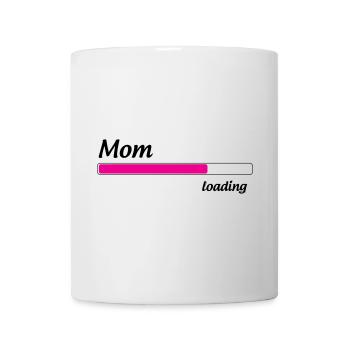Maman loading... Please Wait - Future Mère - Mug blanc - blanc - Devant