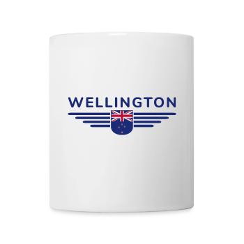 J’aime la Nouvelle-Zélande, T-shirt design de style élégance - Mug blanc - blanc - Devant
