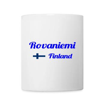 Rovaniemi Finlande - Imprimés élégants - Mug blanc - blanc - Devant